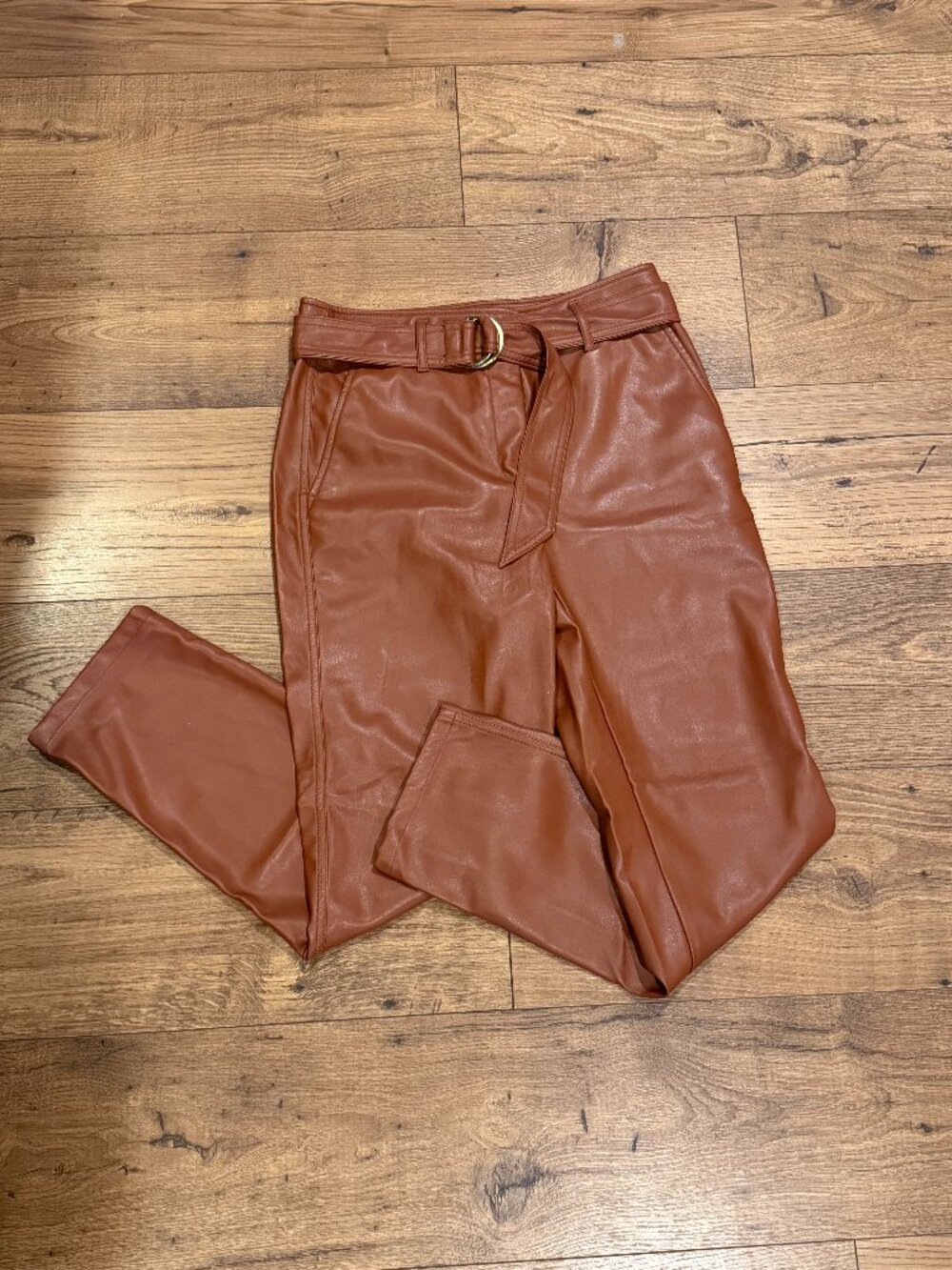 Loft Faux Leather Pants Size 2
